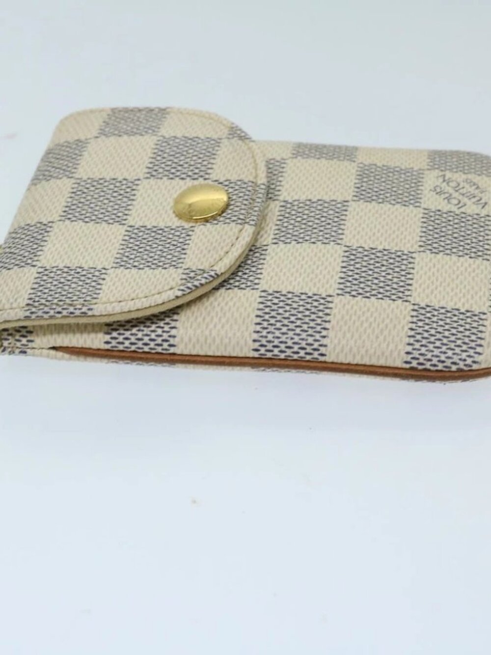 LOUIS VUITTON Damier Azur Etui Telephonne MM Cell Phone Case - Picture 5 of 16